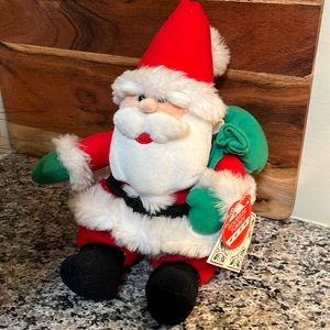 Vintage Santa Plush Kmart 80s 90s